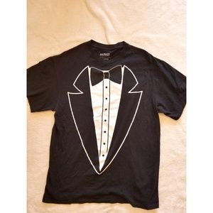 Tuxedo tee shirt